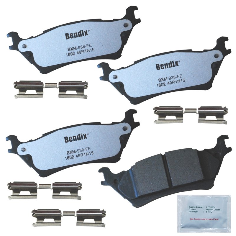 Bendix Friction MKD1602FM Disc Brake Pad Set - Rear