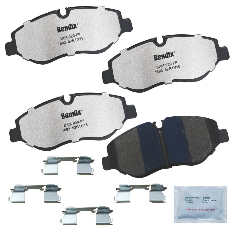 Bendix Friction MKD1693FM Disc Brake Pad Set - Front