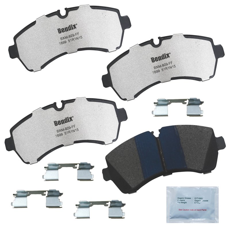 Bendix Friction MKD1699FM Disc Brake Pad Set - Front or Rear