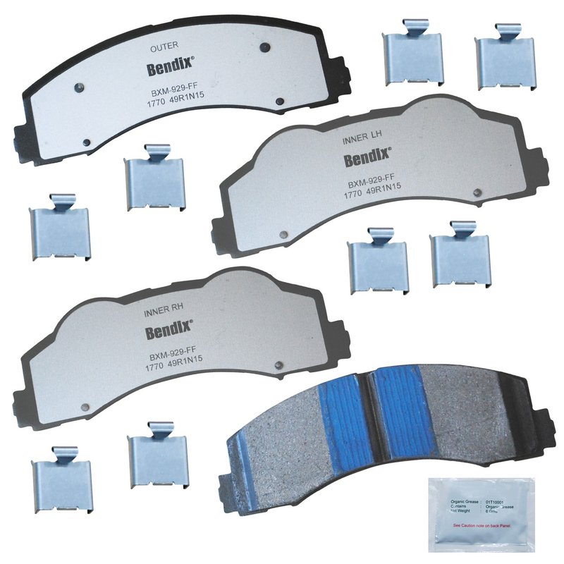 Bendix Friction MKD1770FM Disc Brake Pad Set - Front