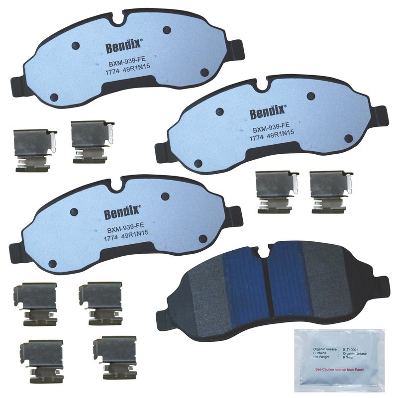 Bendix Friction MKD1774FM Disc Brake Pad Set - Front