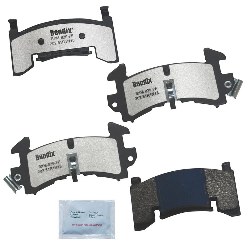 Bendix Friction MKD202FM Disc Brake Pad Set - Front