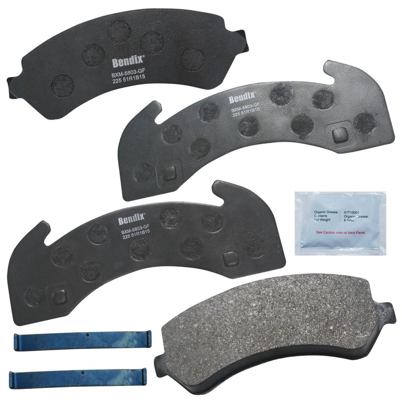 Bendix Friction MKD225FM Disc Brake Pad Set - Front or Rear