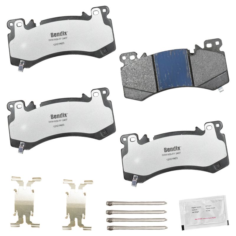 Bendix Friction MKD2407FM Disc Brake Pad Set - Front