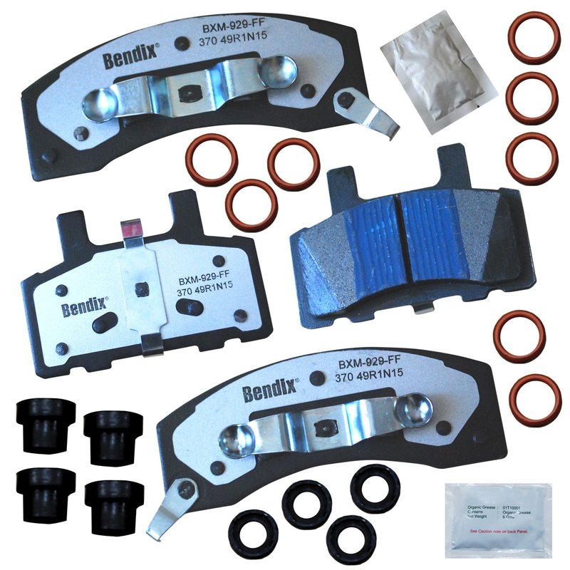 Bendix Friction MKD370FM Disc Brake Pad Set - Front