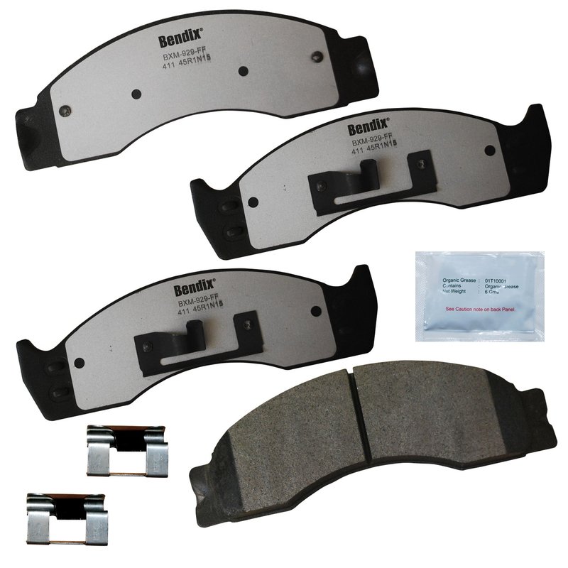 Bendix Friction MKD411FM Disc Brake Pad Set - Front or Rear