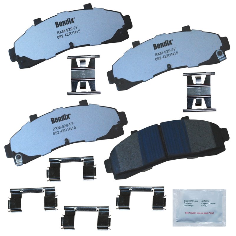 Bendix Friction MKD652FM Disc Brake Pad Set - Front