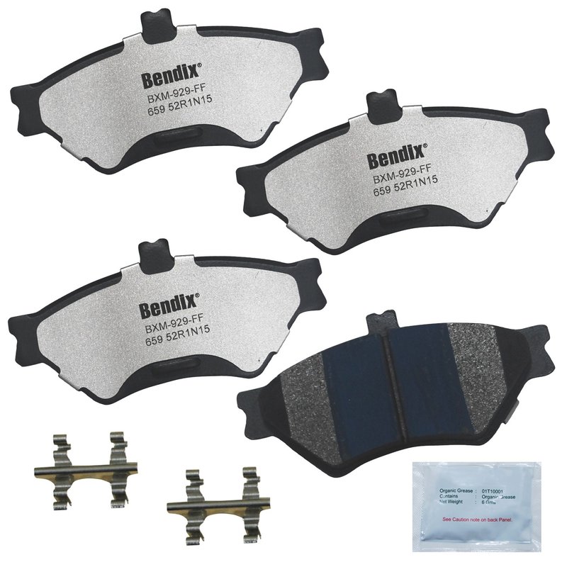 Bendix Friction MKD659FM Disc Brake Pad Set - Front