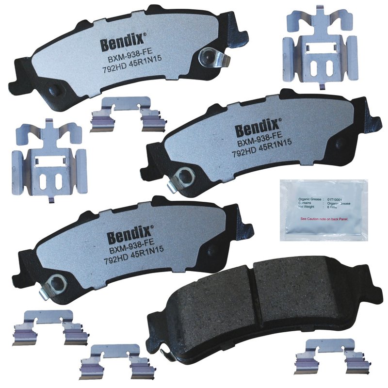 Bendix Friction MKD792HDFM Disc Brake Pad Set - Rear