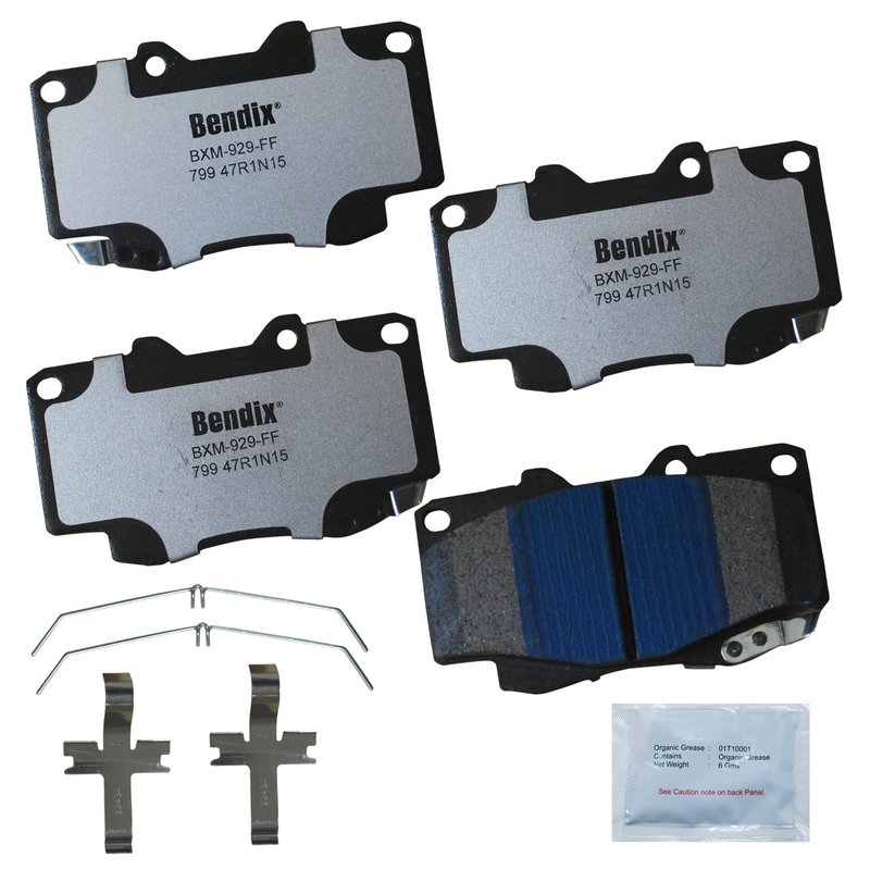 Bendix Friction MKD799FM Disc Brake Pad Set - Front