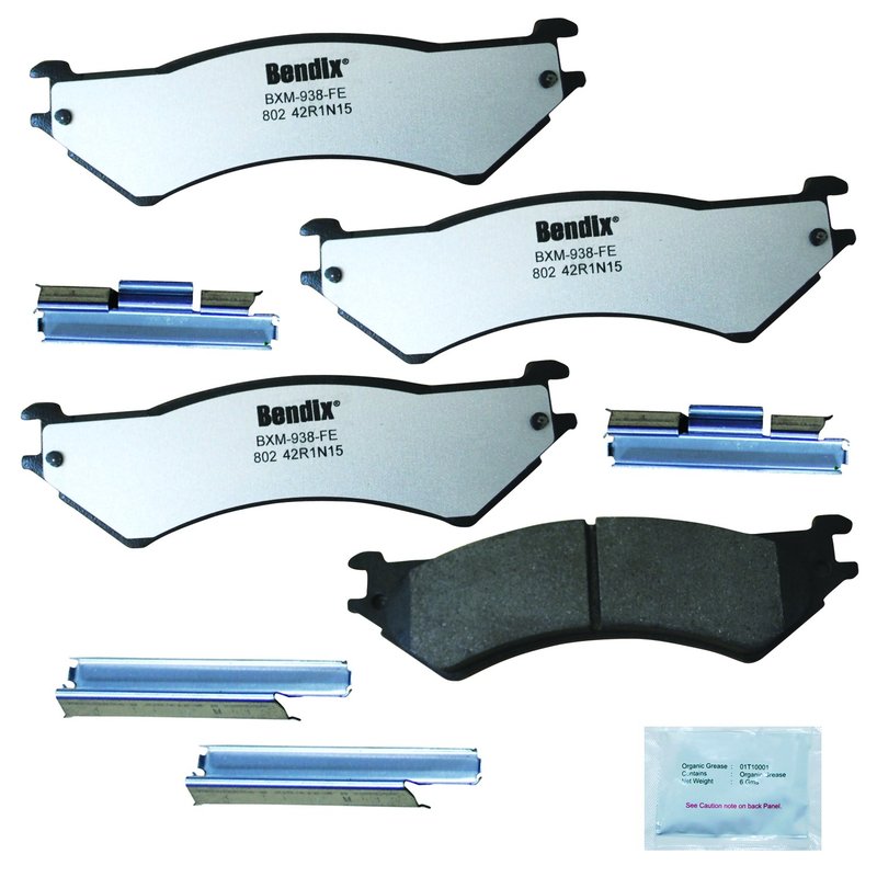 Bendix Friction MKD802FM Disc Brake Pad Set - Rear