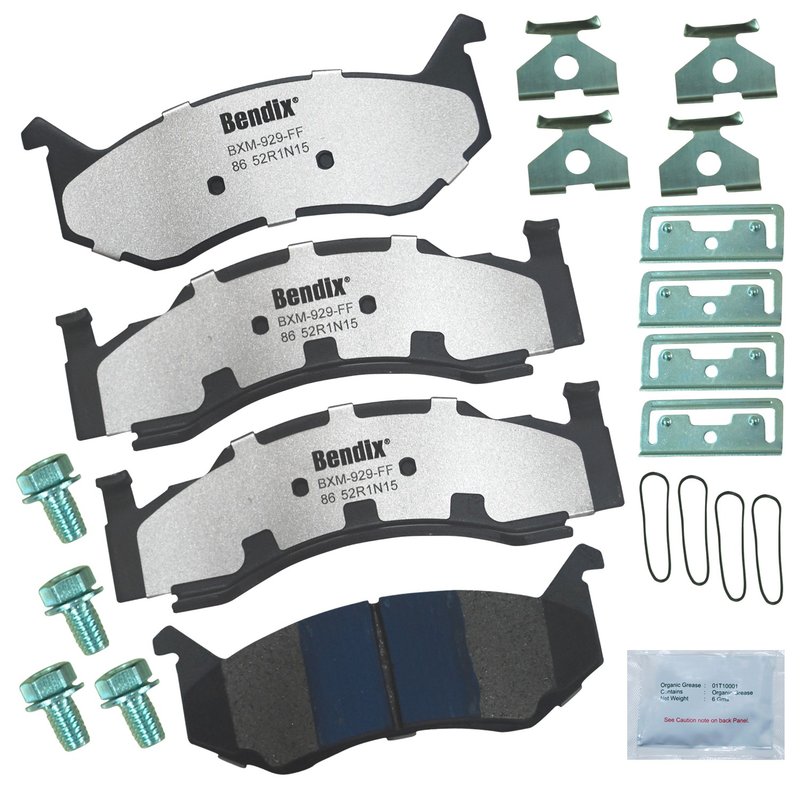 Bendix Friction MKD86FM Disc Brake Pad Set - Front