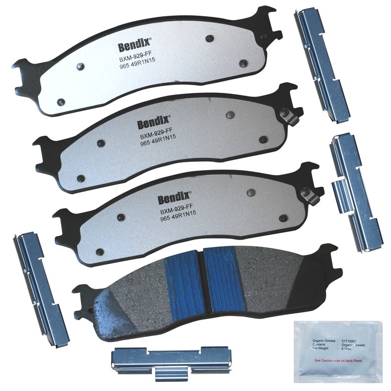 Bendix Friction MKD965FM Disc Brake Pad Set - Front