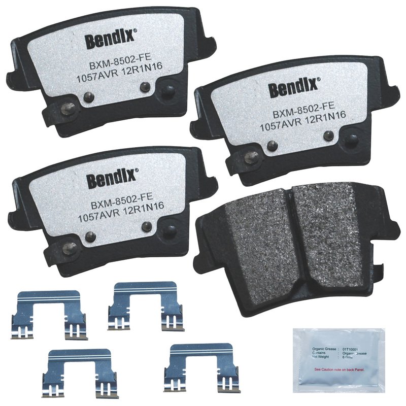 Bendix Friction PBD1057AVR Disc Brake Pad Set - Rear