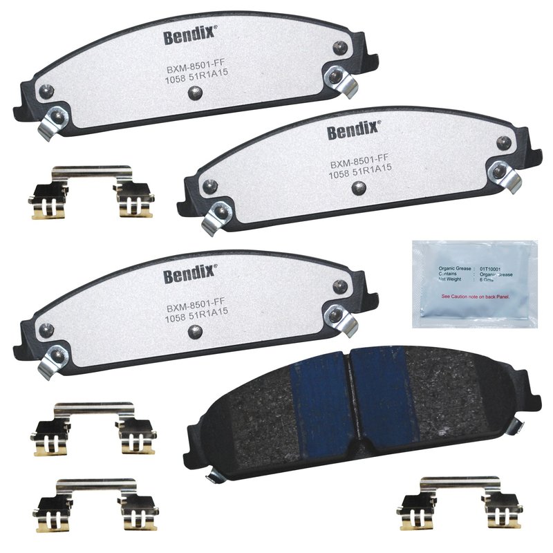 Bendix Friction PBD1058 Disc Brake Pad Set - Front
