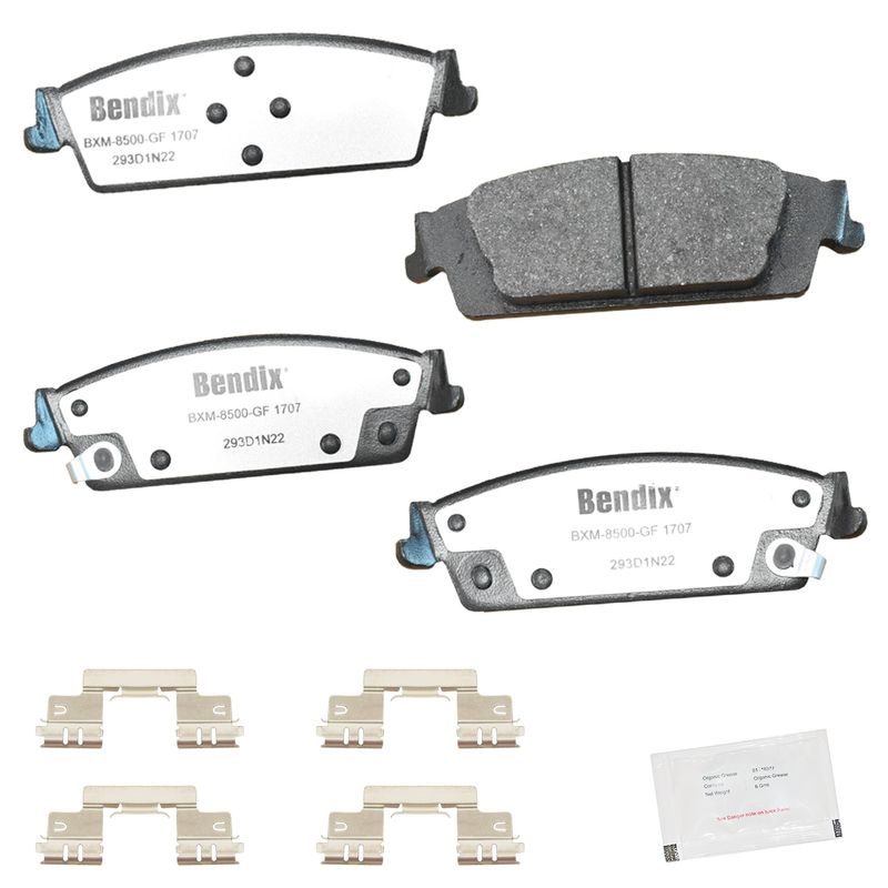 Bendix Friction PBD1707 Disc Brake Pad Set - Rear