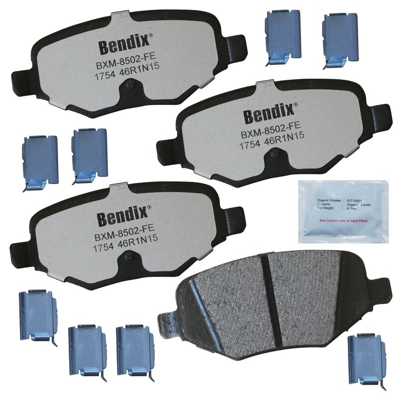 Bendix Friction PBD1754 Disc Brake Pad Set - Rear