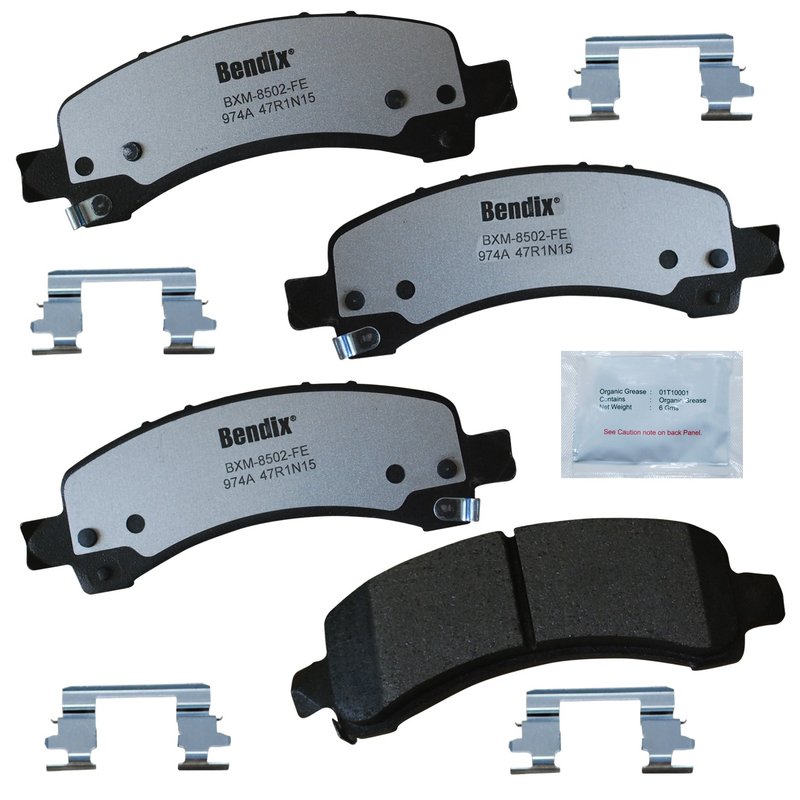 Bendix Friction PBD974A Disc Brake Pad Set - Rear