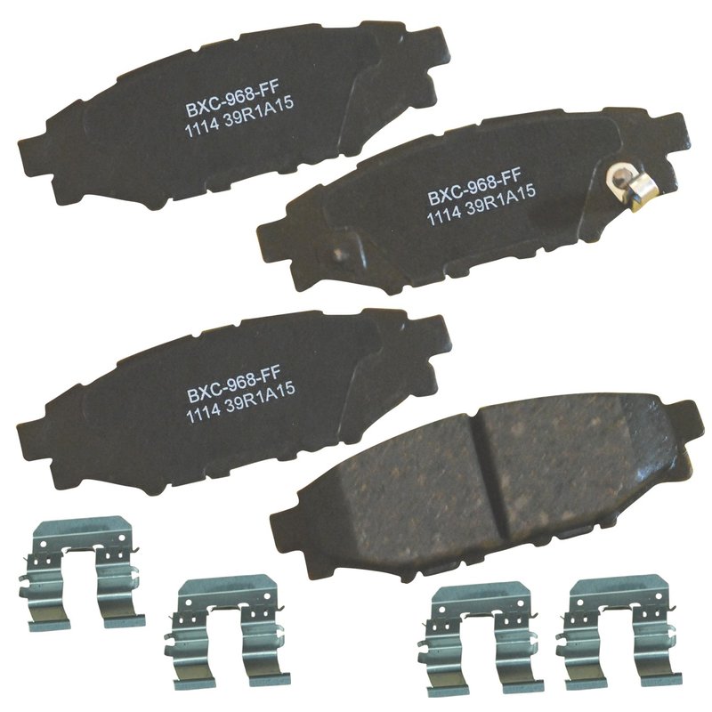 Bendix Friction SBC1114 Disc Brake Pad Set - Rear