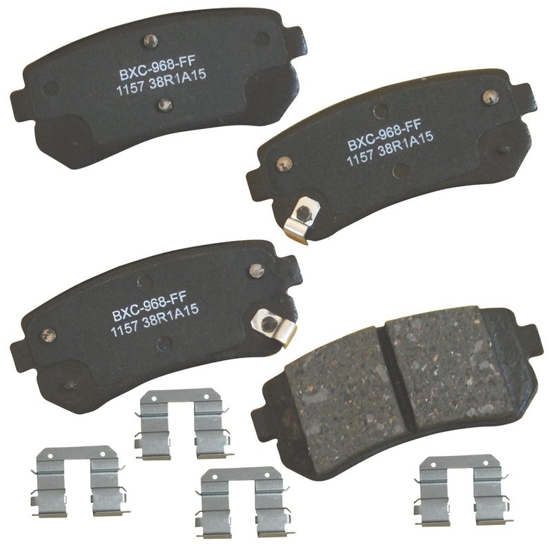 Bendix Friction SBC1157 Disc Brake Pad Set - Rear