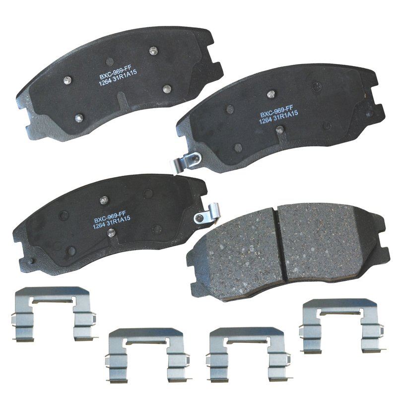 Bendix Friction SBC1264 Disc Brake Pad Set - Front