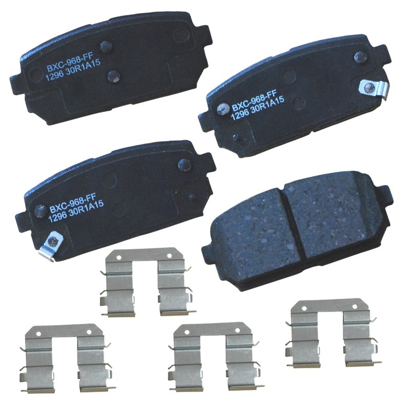 Bendix Friction SBC1296 Disc Brake Pad Set - Rear