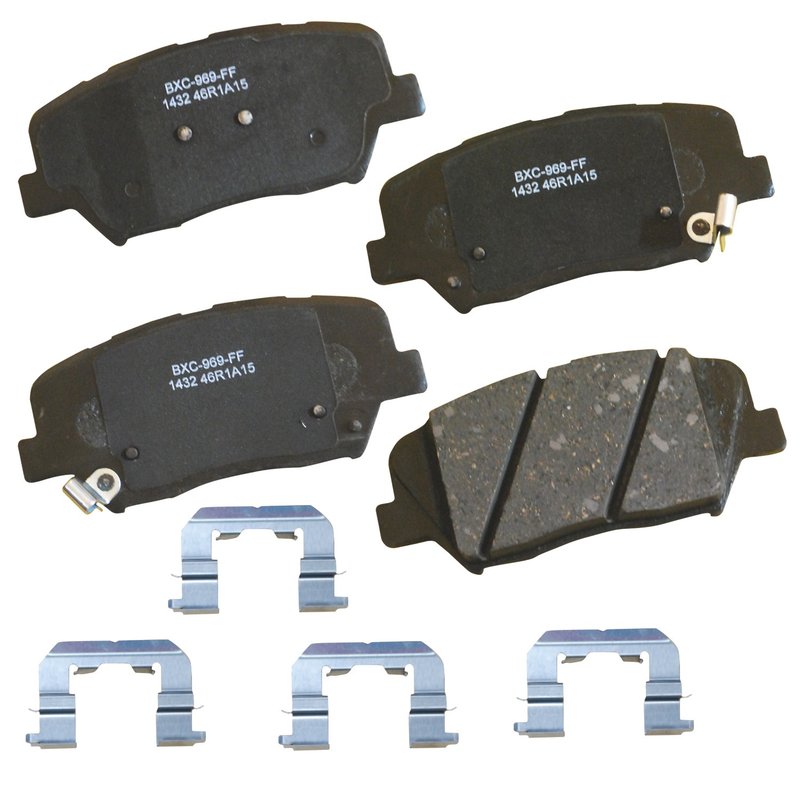 Bendix Friction SBC1432 Disc Brake Pad Set - Front