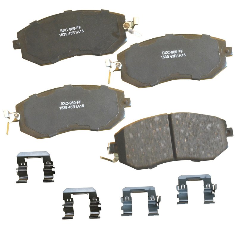 Bendix Friction SBC1539 Disc Brake Pad Set - Front
