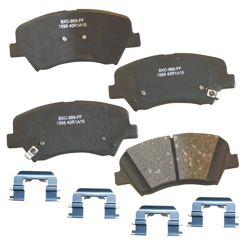 Bendix Friction SBC1595 Disc Brake Pad Set - Front