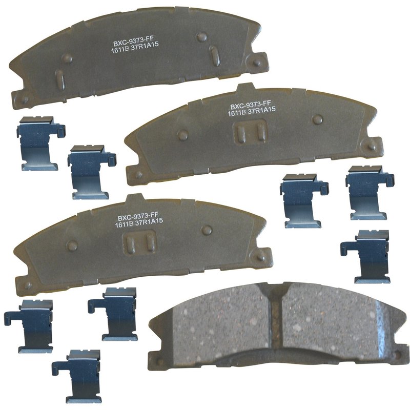 Bendix Friction SBC1611B Disc Brake Pad Set - Front