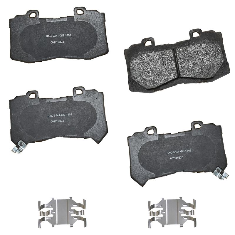 Bendix Friction SBC1802 Disc Brake Pad Set - Front