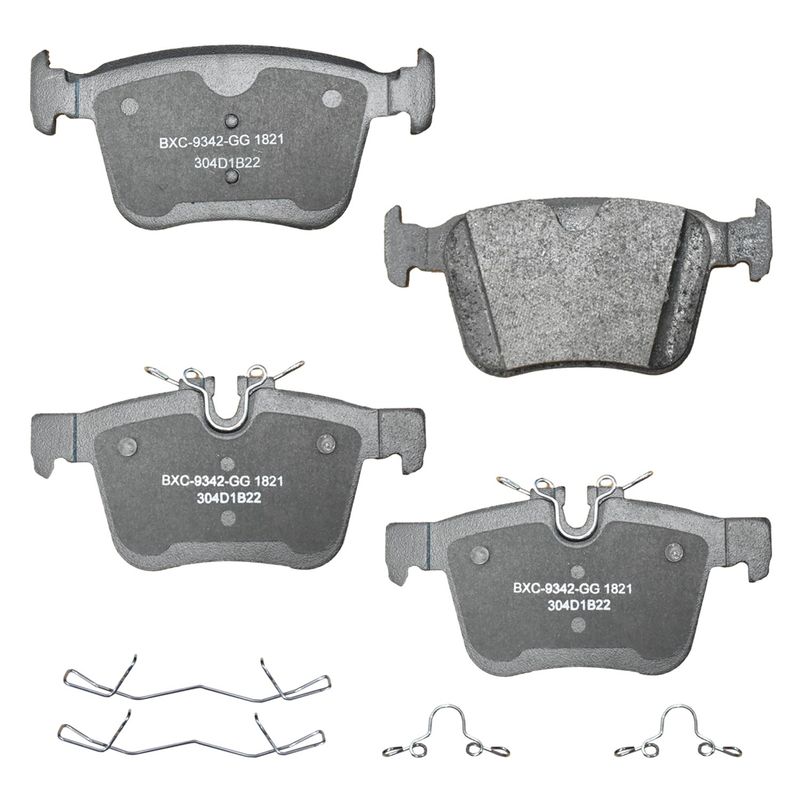 Bendix Friction SBC1821 Disc Brake Pad Set - Rear