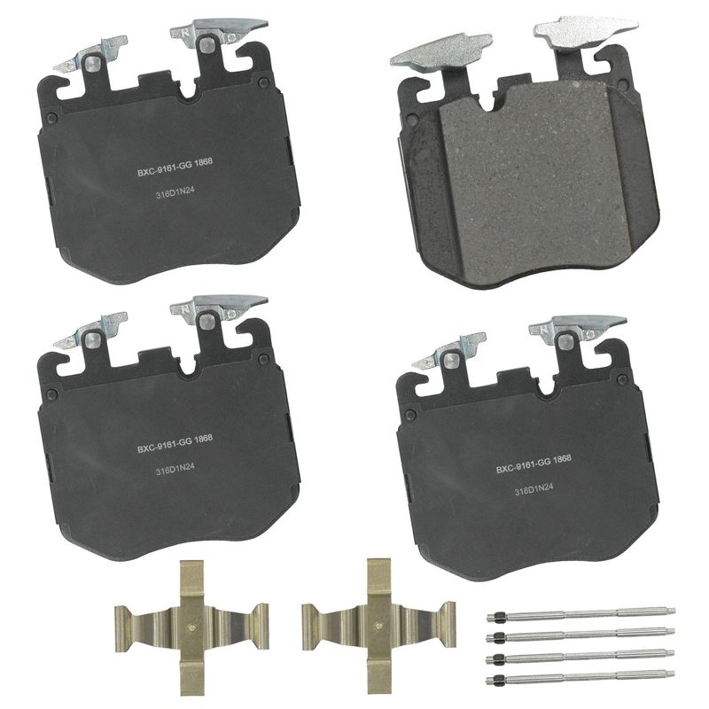 Bendix Friction SBC1868 Disc Brake Pad Set - Front
