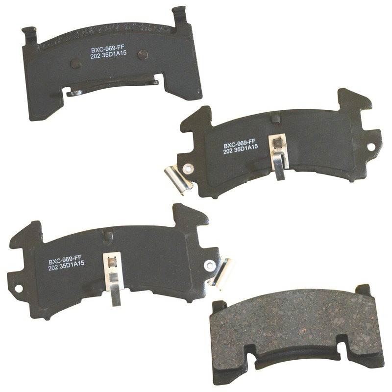 Bendix Friction SBC202 Disc Brake Pad Set - Front