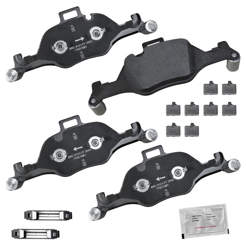 Bendix Friction SBC2060 Disc Brake Pad Set - Front