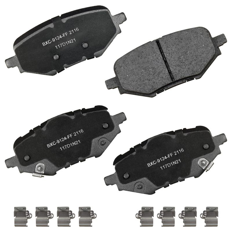 Bendix Friction SBC2116 Disc Brake Pad Set - Rear