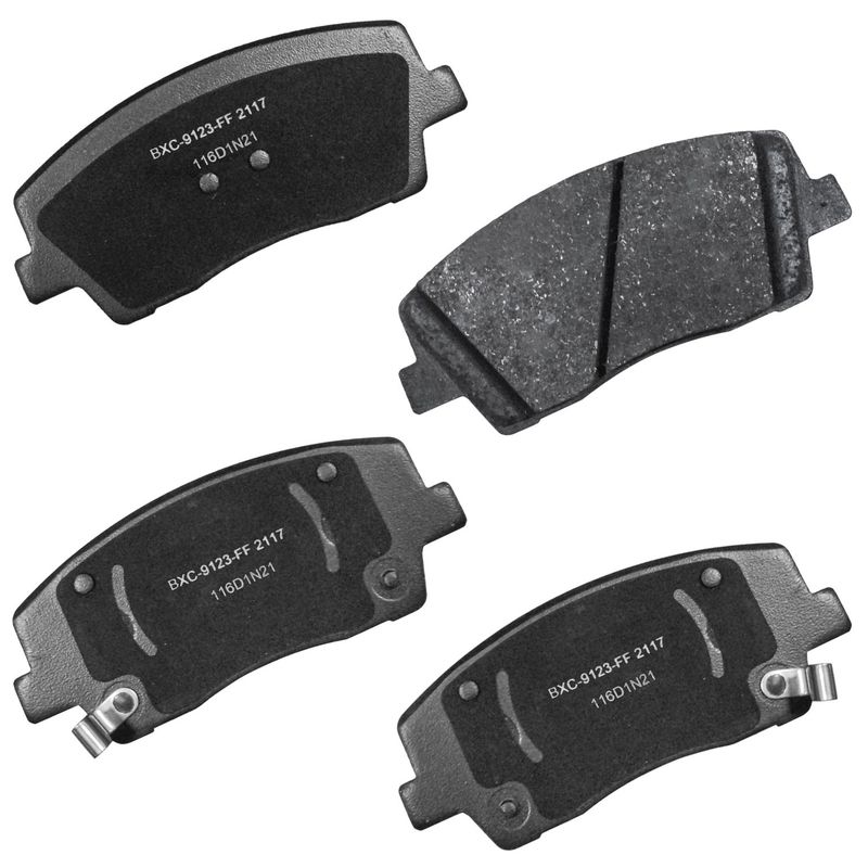 Bendix Friction SBC2117 Disc Brake Pad Set - Front