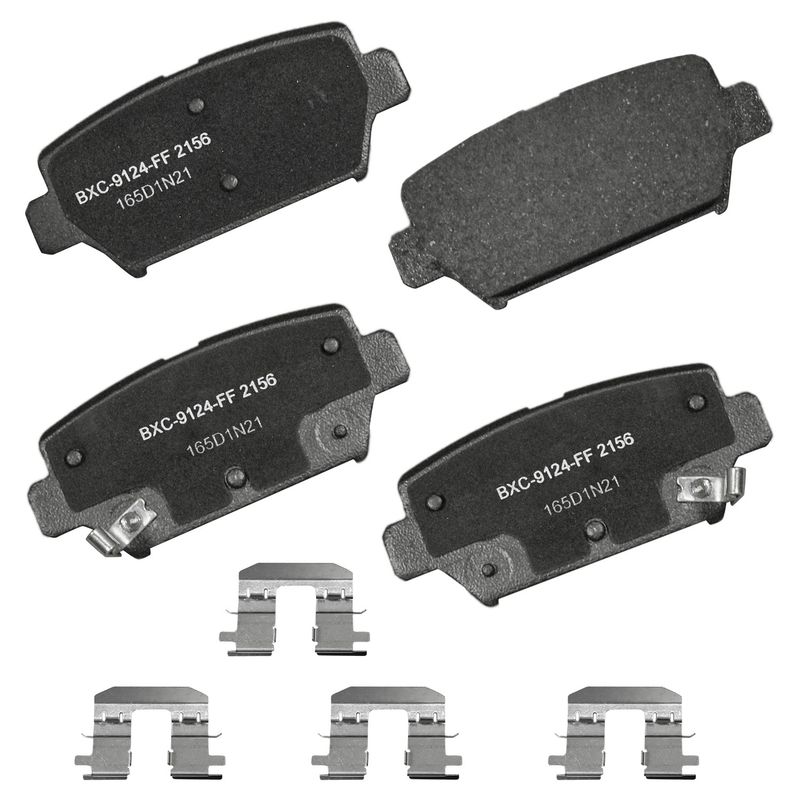 Bendix Friction SBC2156 Disc Brake Pad Set - Rear