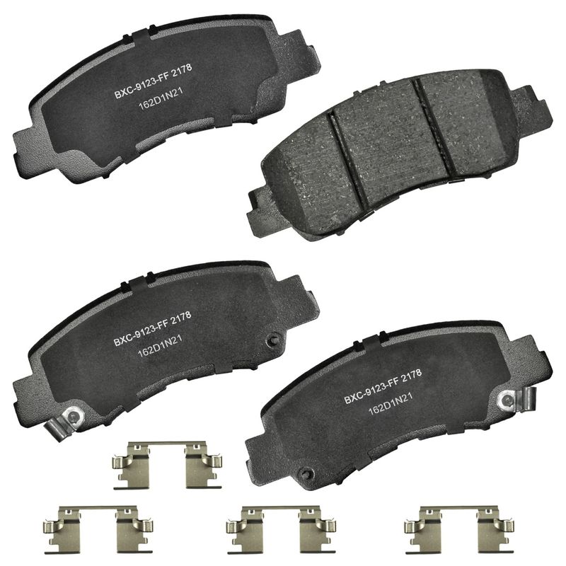 Bendix Friction SBC2178 Disc Brake Pad Set - Front