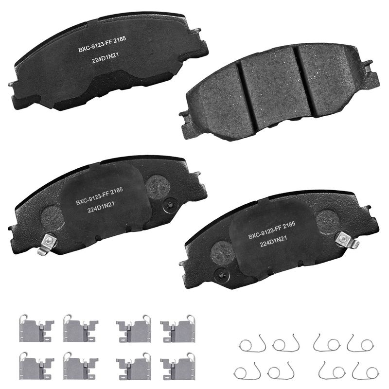 Bendix Friction SBC2185 Disc Brake Pad Set - Front