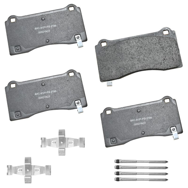 Bendix Friction SBC2195 Disc Brake Pad Set - Front