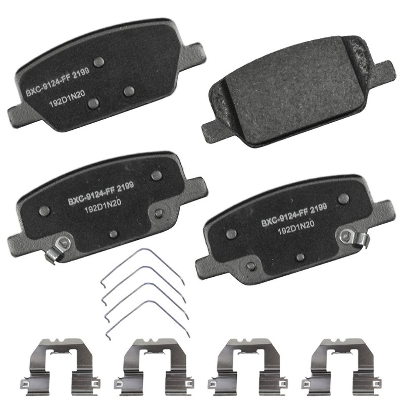 Bendix Friction SBC2199 Disc Brake Pad Set - Rear