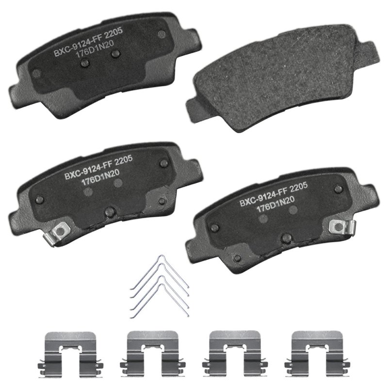 Bendix Friction SBC2205 Disc Brake Pad Set - Rear