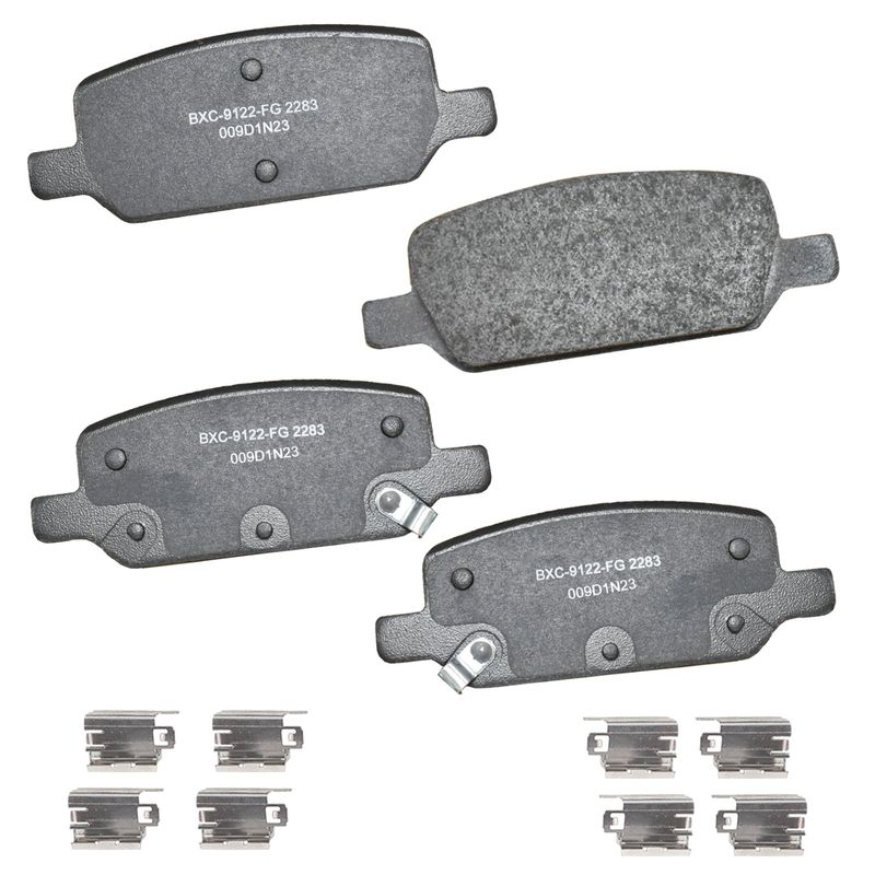 Bendix Friction SBC2283 Disc Brake Pad Set - Rear