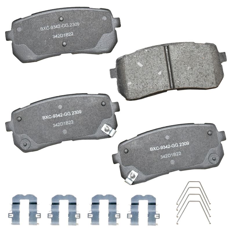 Bendix Friction SBC2309 Disc Brake Pad Set - Rear