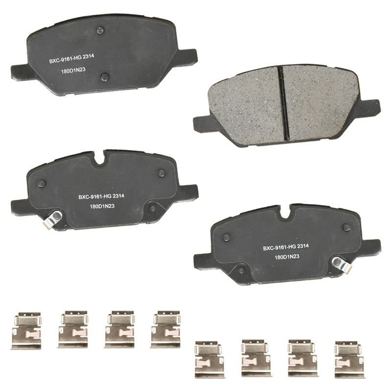 Bendix Friction SBC2314 Disc Brake Pad Set - Front