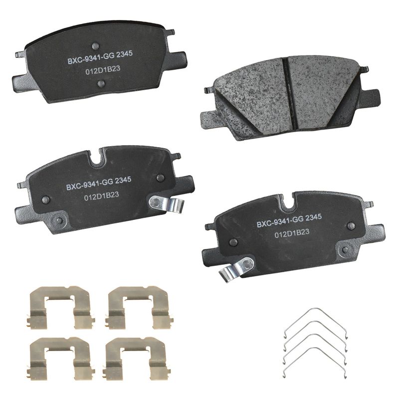 Bendix Friction SBC2345 Disc Brake Pad Set - Front