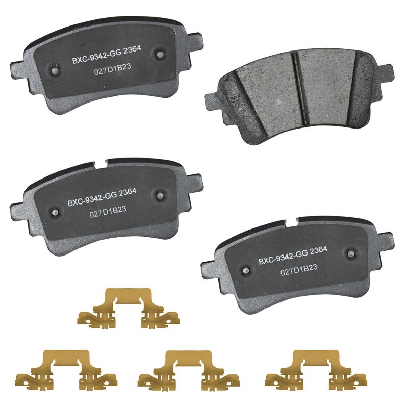 Bendix Friction SBC2364 Disc Brake Pad Set - Rear