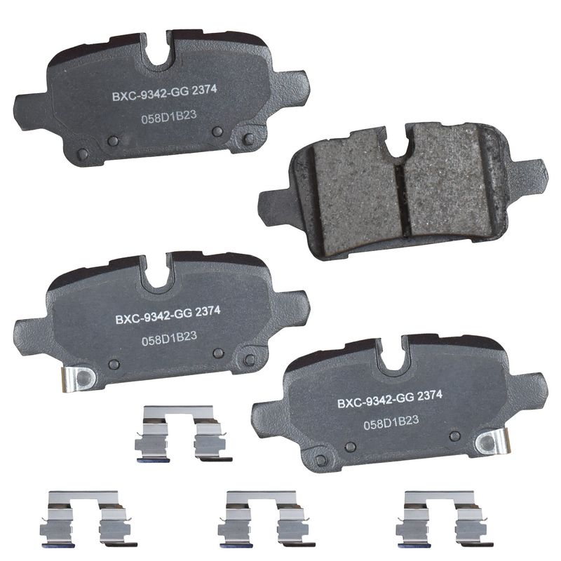 Bendix Friction SBC2374 Disc Brake Pad Set - Rear
