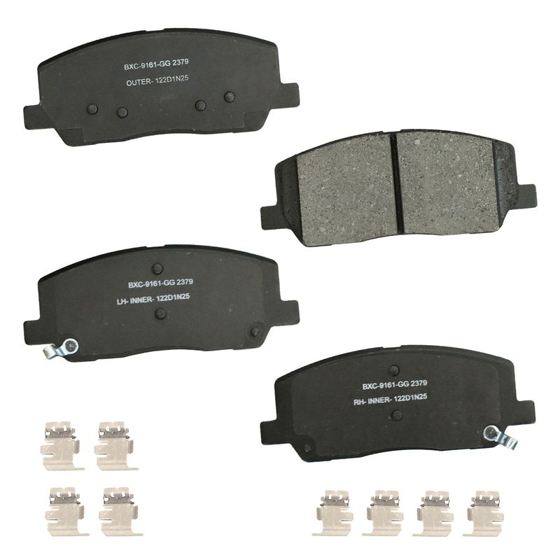 Bendix Friction SBC2379 Disc Brake Pad Set - Front